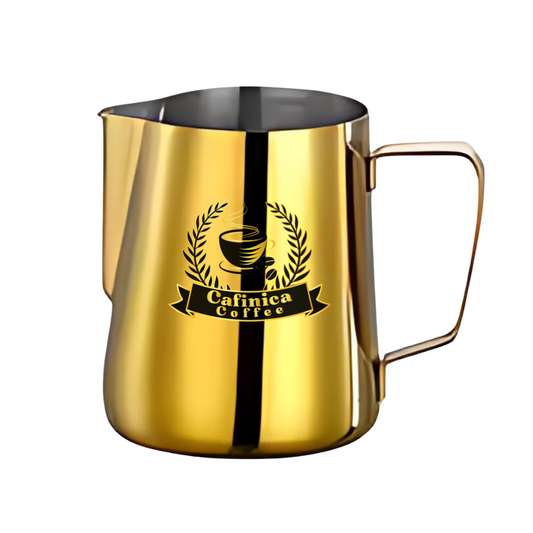 FROTHER CUP STAINLESS STELL STEAM PITCHER (Golden)